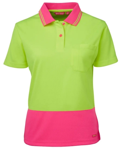Picture of JB's Wear, Ladies HV S/S Comfort Polo